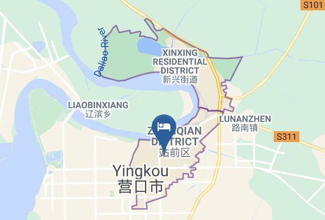 Yingkou - Gelin Hotel Maps