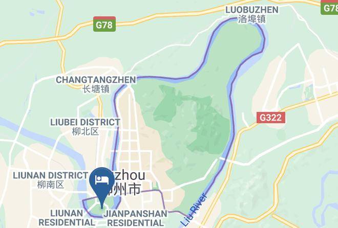 Liuzhou - Gelin Weizhi Fashion Hotel Maps