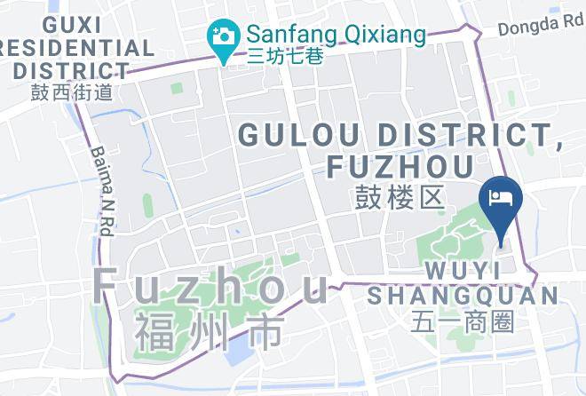 Fuzhou - Gelin Zhixing Hotel Maps