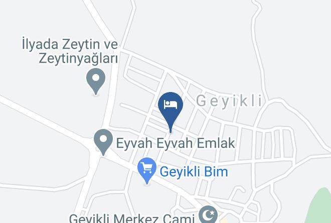 Ezine - Gelincik Pansiyon Maps