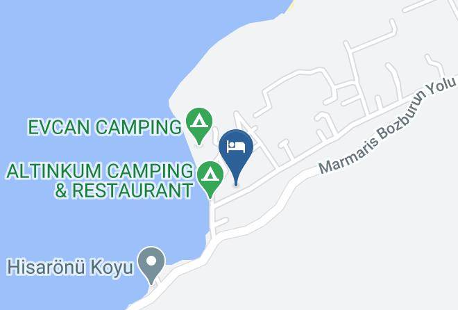 Mugla - Gelincik Pansiyon Maps