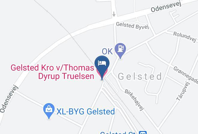 Gelsted - Gelsted Kro V Thomas Dyrup Truelsen Maps