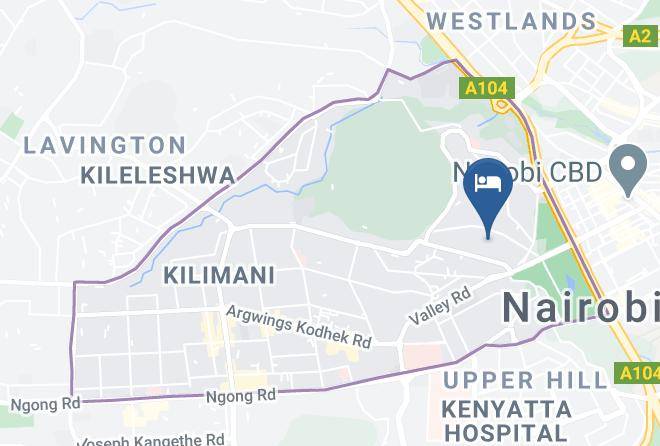 Nairobi - Gem Suites Maps