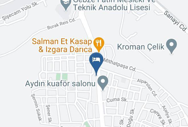Darica - Gemici Otel Maps