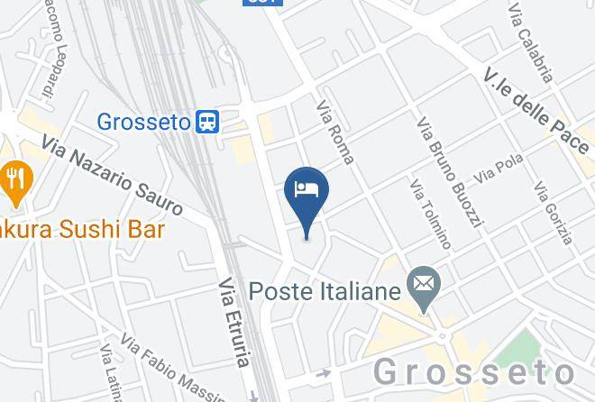 Grosseto - Gemini Camere & Suites Maps