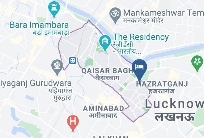 Lucknow - Gemini Continental Maps