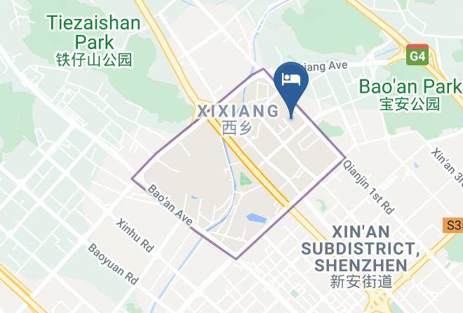Shenzhen - Gems Cube International Hotel Shenzhen Maps