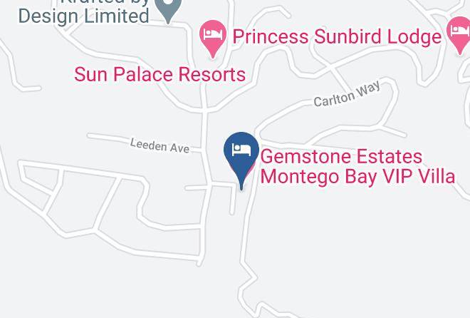 Gemstone Estates Montego Bay Vip Villa Map - Jamaica - Saint James