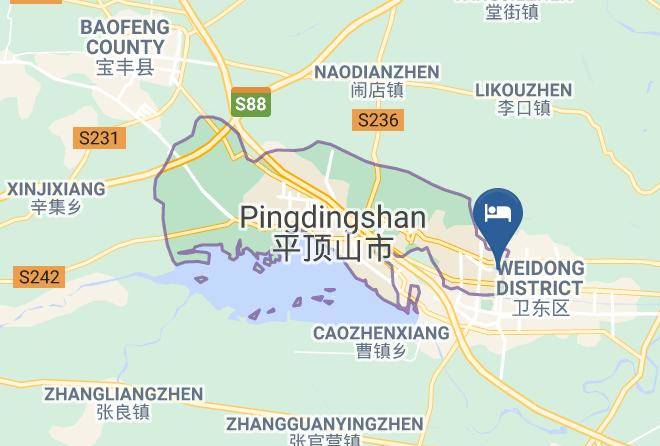 Pingdingshan - Gemstone Hotel Maps