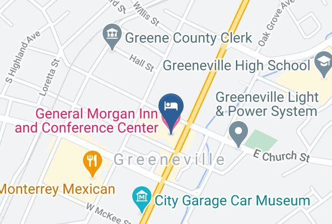 Greene - General Morgan Inn And Conference Center Maps