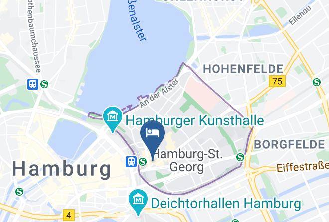 Stadt Hamburg - Generator Hostel Hamburg Maps