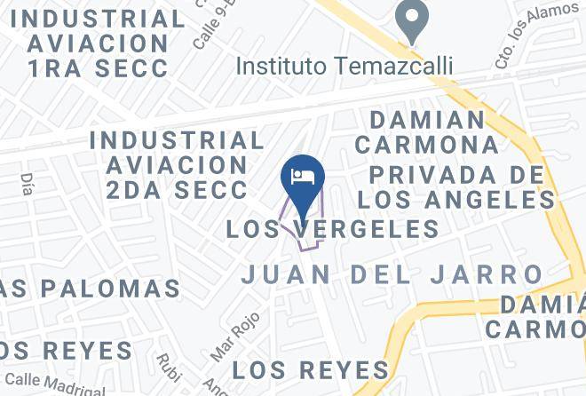 San Luis Potosi Los Reyes 8 - Genesis Suites Lofts Maps