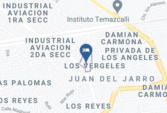 San Luis Potosi Los Reyes 8 - Genesis Suites Maps