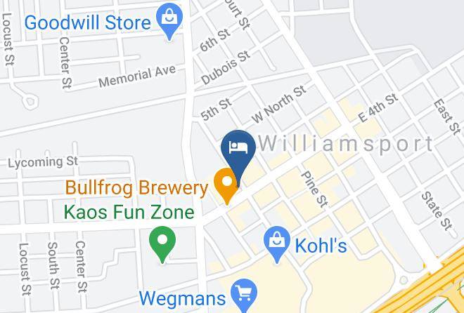Lycoming - Genetti Hotel & Suites Maps