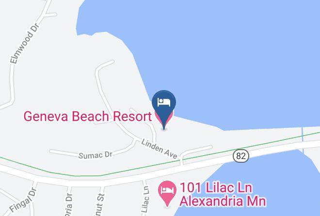 Douglas - Geneva Beach Resort Maps