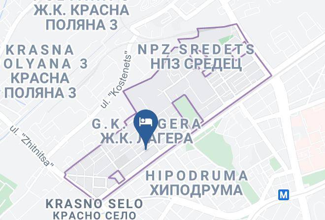 Sofia - Hotel Restaurant Geneva Maps