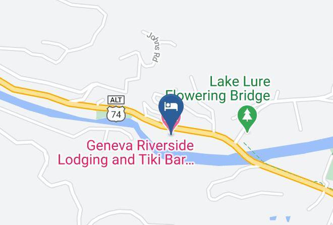 Rutherford - Geneva Riverside Lodging And Tiki Bar & Grill Maps