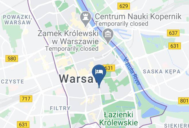 Warsaw - Genfer Hotel Warszawa Sp Z O O Maps