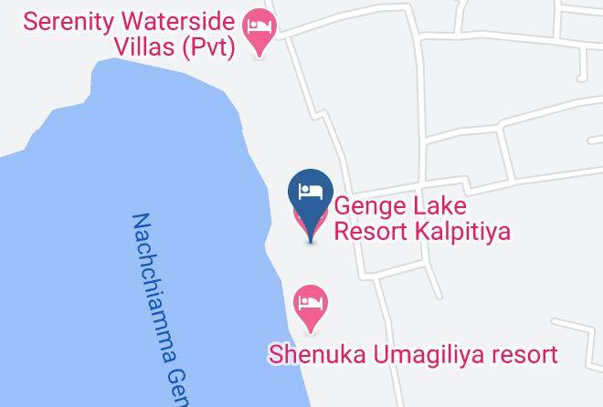 Kurunegala - Genge Lake Resort Kalpitiya Maps