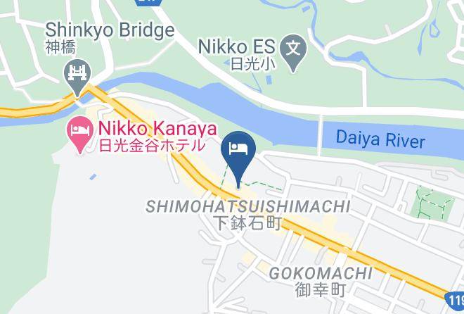 Nikko City - Genmugiya Maps