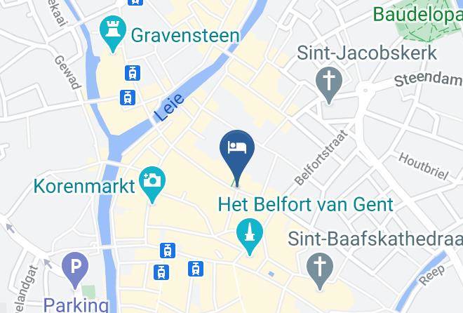 East Flanders - Gent Belgie Maps