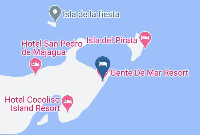 Cartagena De Indias - Gente De Mar Resort Maps