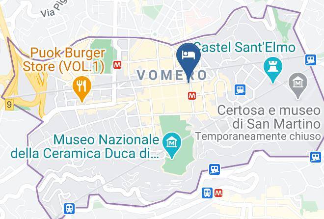 Naples - Gentile Relais Napoli B&b Napoli Vomero Maps