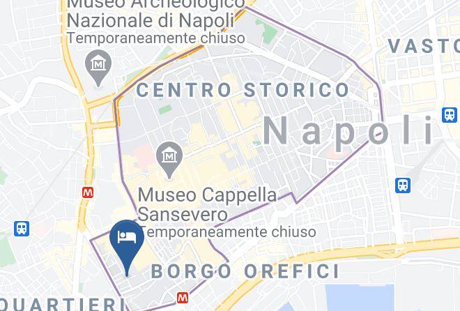 Naples - Gentile Suite B&b Napoli Maps