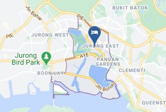 Genting Hotel Jurong Map