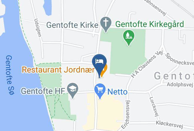 Gentofte - Gentofte Hotel Maps