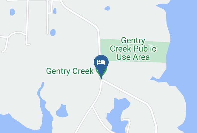 Gentry Creek Map