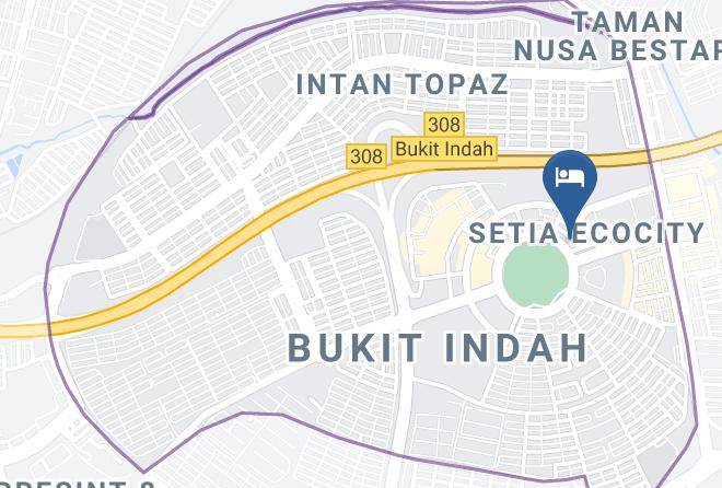 Johor Bahru - Geobay Hotel Maps