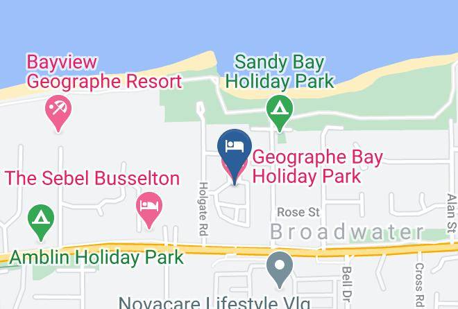 Busselton - Geographe Bay Holiday Park Maps