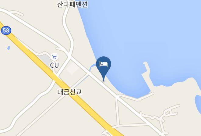 Geojesi - Geoje Beach White Pension Maps