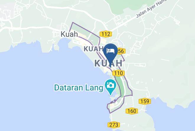 Geopark Hotel Kuah Map