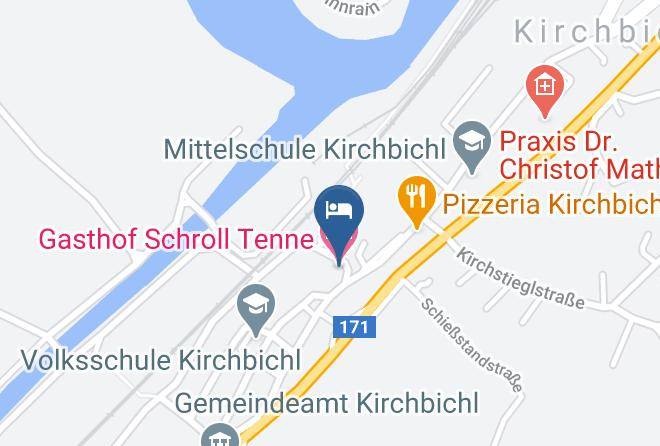 Kufstein - Gasthof Schroll Tenne Maps