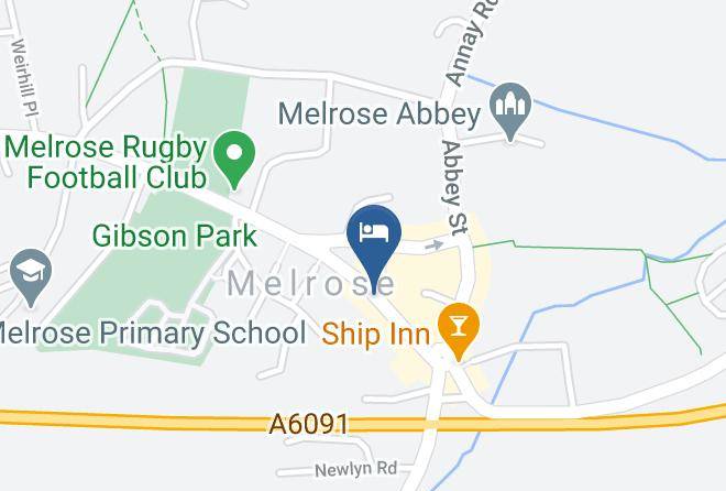 Scottish Borders - George And Abbotsford Maps