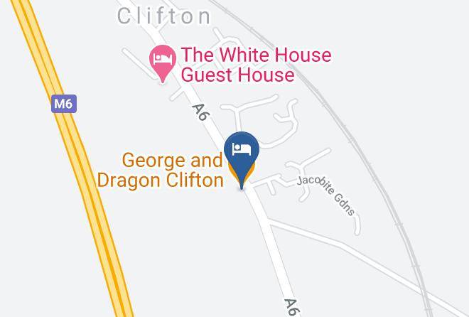 Cumbria - George And Dragon Clifton Maps