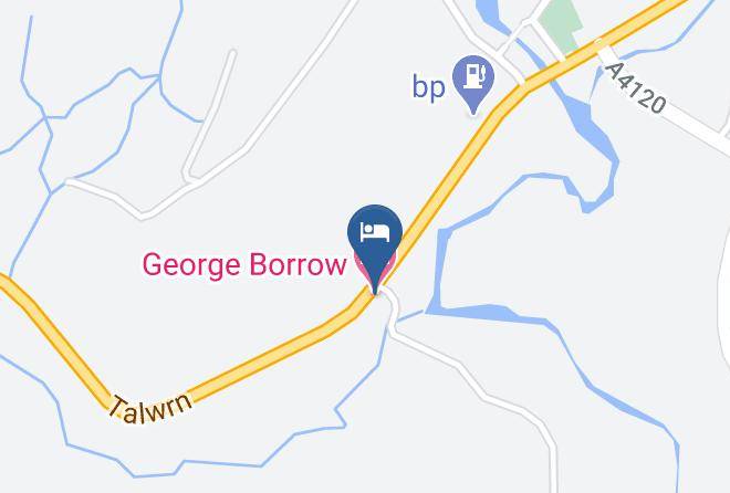 Ceredigion - George Borrow Hotel Maps