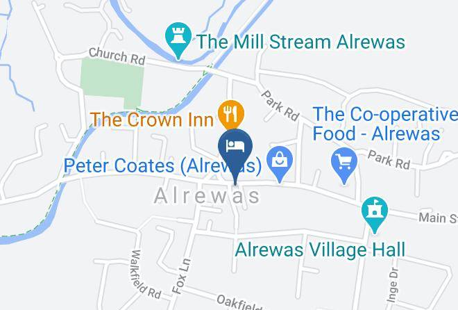 Staffs - George & Dragon Alrewas Maps