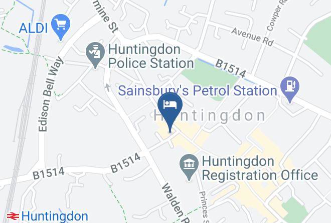 Cambridgeshire - George Hotel Maps