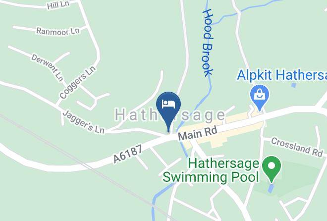Derbyshire - George Hotel Hathersage Maps