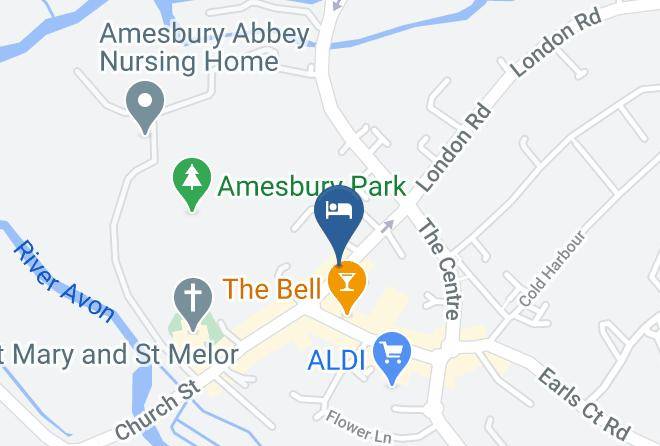 Wilts - The George Hotel Amesbury Stonehenge Maps