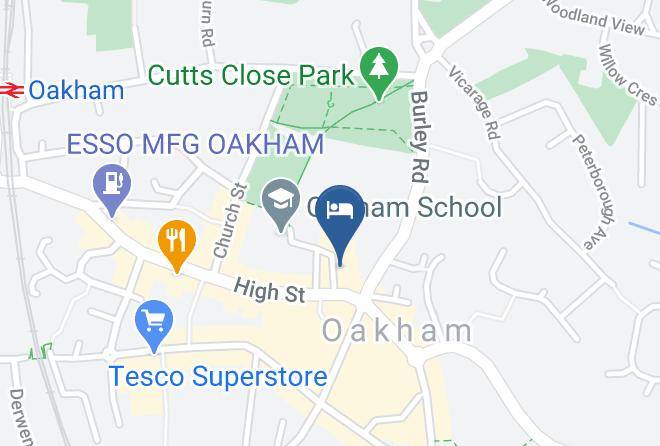 Rutland - George Restaurant At Whipper Inn Maps