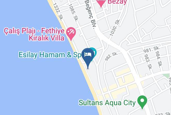 Fethiye - George's Boutique Hotel Maps