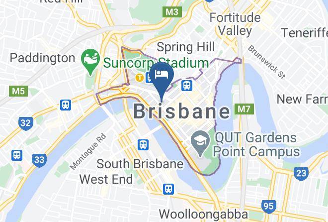 Brisbane - George Williams Hotel Maps