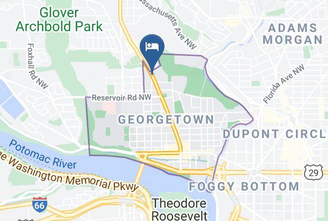 City Of Washington - Georgetown Hill Inn Maps