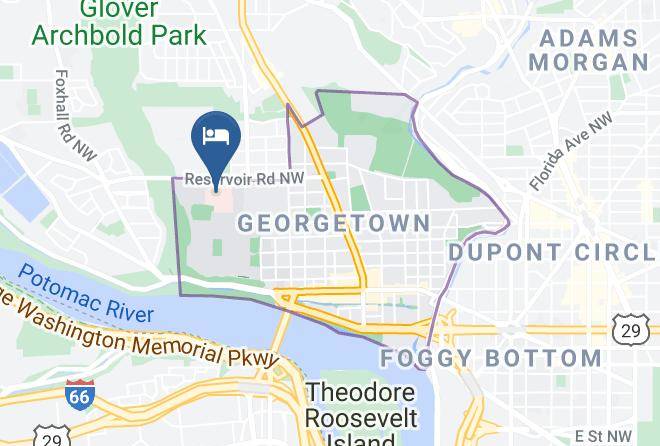 City Of Washington - Georgetown University Hotel & Conference Center Maps