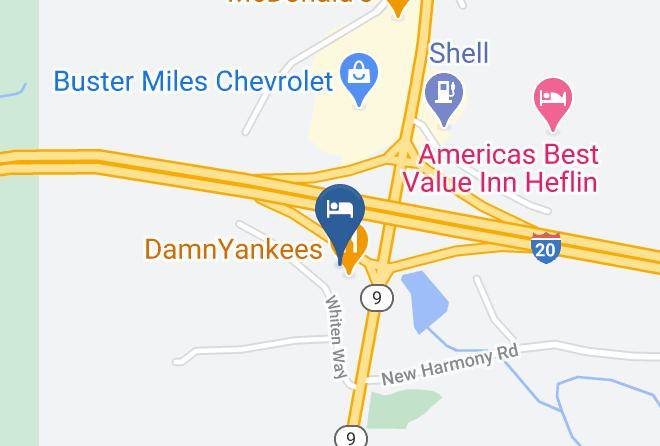 Cleburne - Georgia Bama Rv Stop Maps