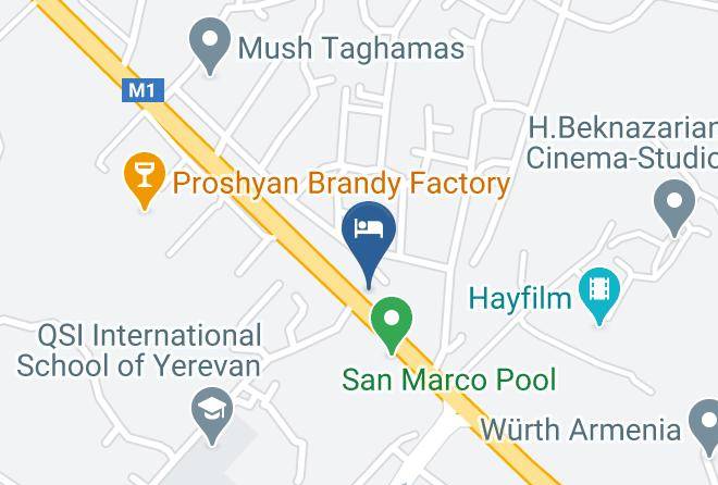 Yerevan - Georgia Hotel Maps